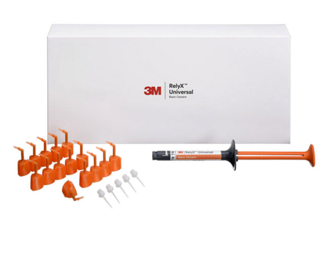 3M ESPE 56971 RelyX Universal Resin Dental Cement Syringe Translucent 3.4 Gm 3M ESPE 56971 RelyX Universal Resin Dental Cement Syringe Translucent 3.4 Gm
